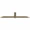 Ekena Millwork Eugene Rough Sawn Timber Gable Bracket, Douglas Fir, 96"W x 24"H x 2"D x 6"F, 6/12 Pitch GBW096X24X0206EUG00RDF - alternate 3